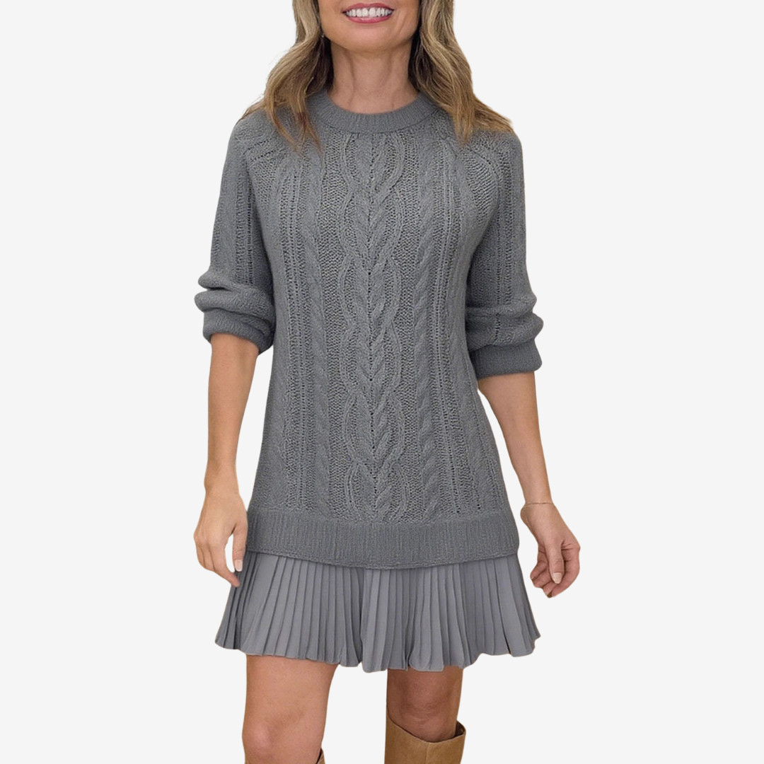 Gaëlle™ | Vestido de Suéter Único