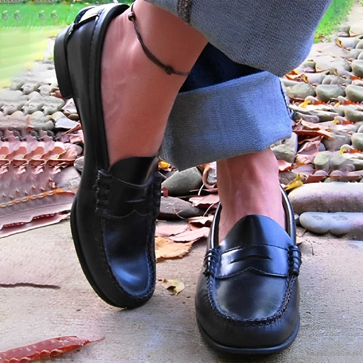 Tiffanie - Zapatillas planas casuales para mujer