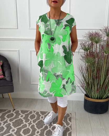 BLUSA LARGA DE FLORES KLARISSA