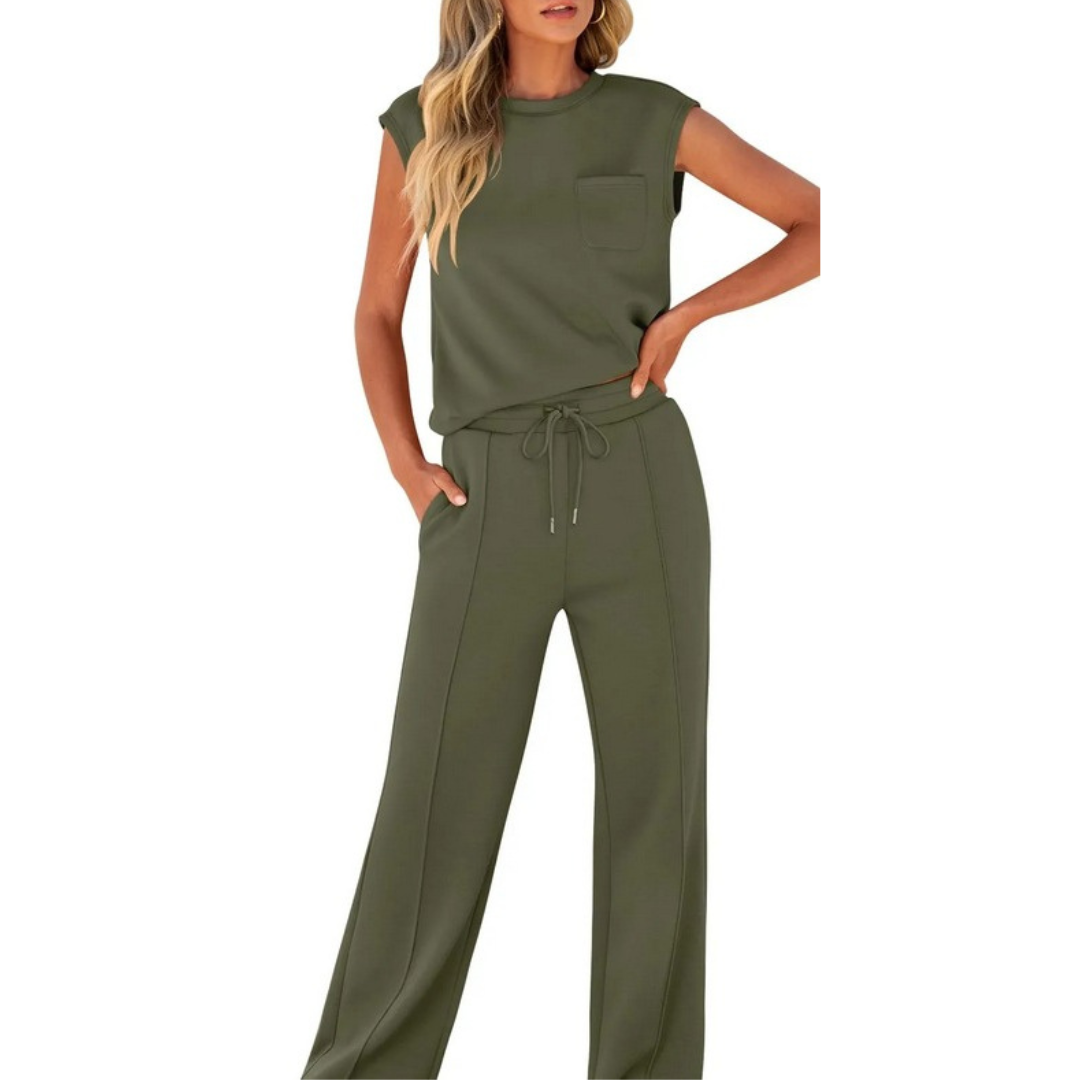 TAYLOR – CONJUNTO DE DOS PIEZAS ELEGANTE Y CÓMODO