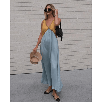 RENATA | VESTIDO CON ESCOTE EN V
