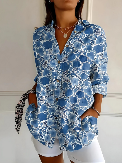 Yllona – Blusa Relajada con Botones