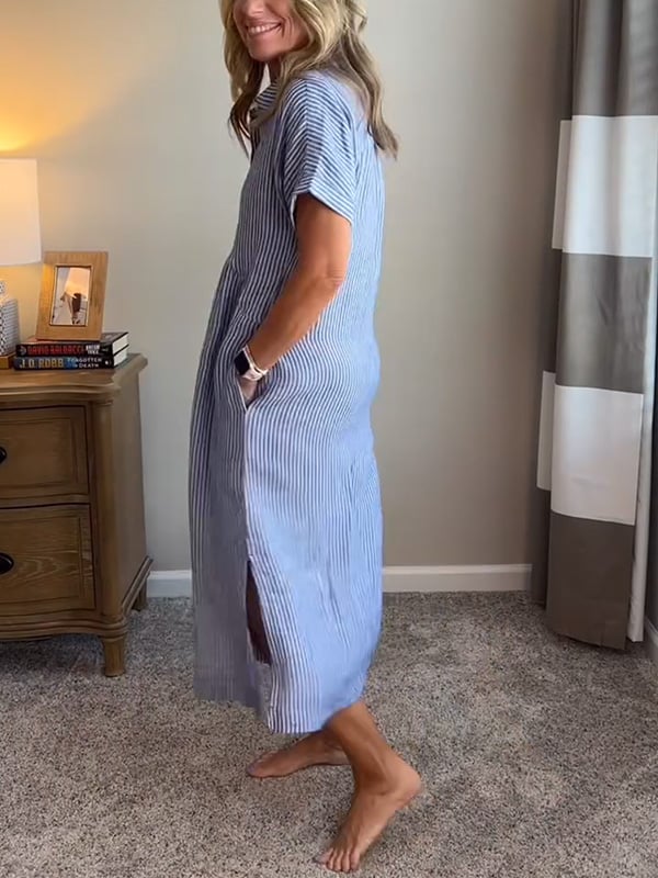 CELINE – VESTIDO CAMISERO RELAJADO