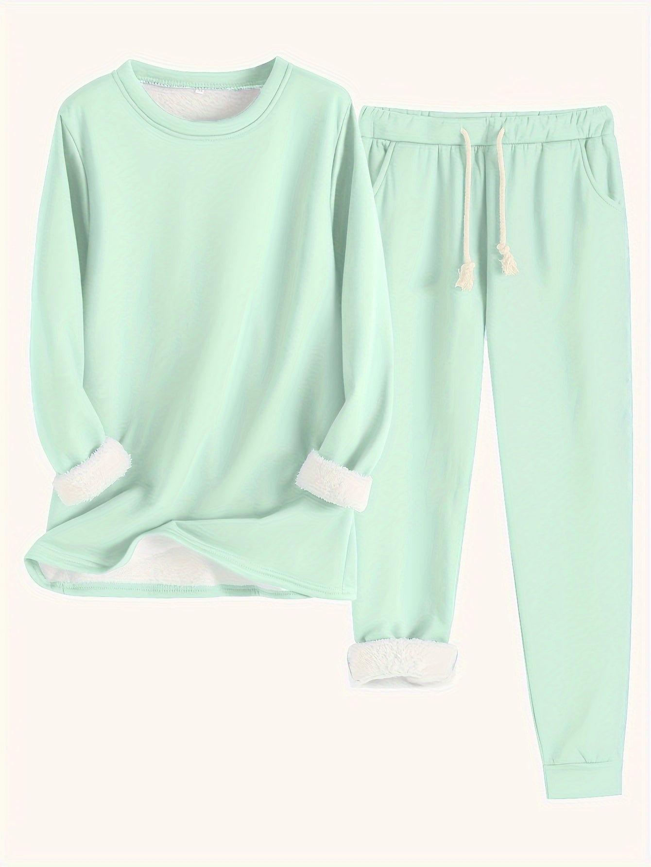 RILEY – CONJUNTO DE LOUNGE DE FELPA CÁLIDA