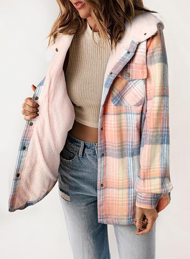 Chaqueta de Franela a Cuadros Elvessa