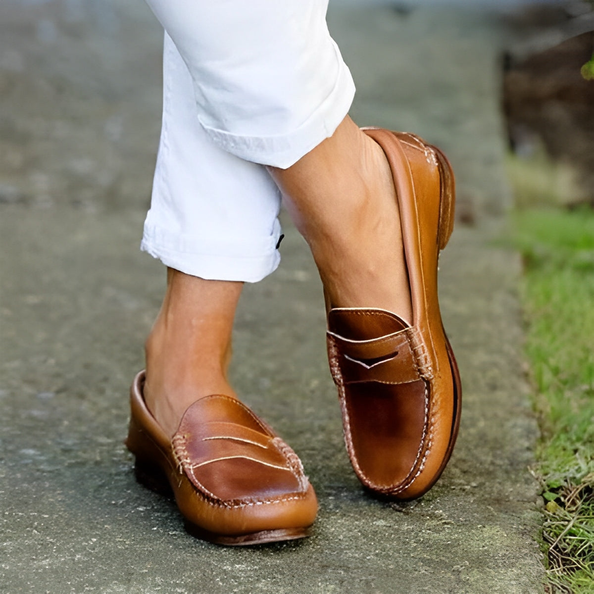 Tiffanie - Zapatillas planas casuales para mujer