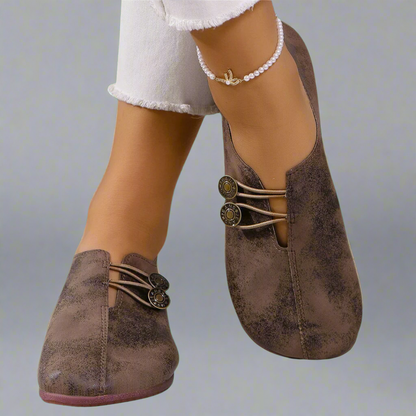 Kreszentia | Mocasines elaborados en suave piel de cabra ante