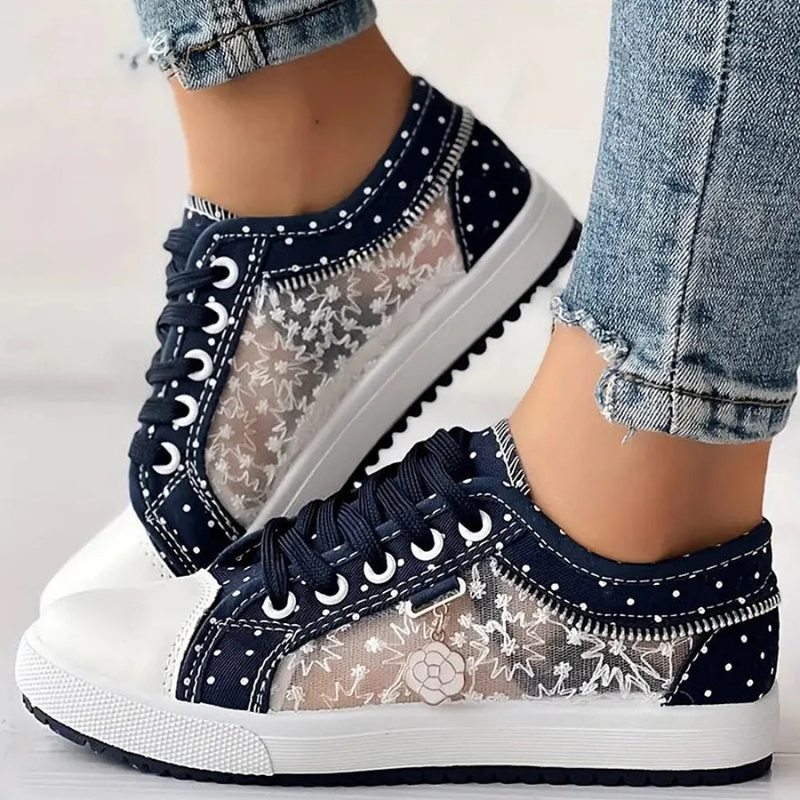 Elettra - Zapatillas floreales ligeras