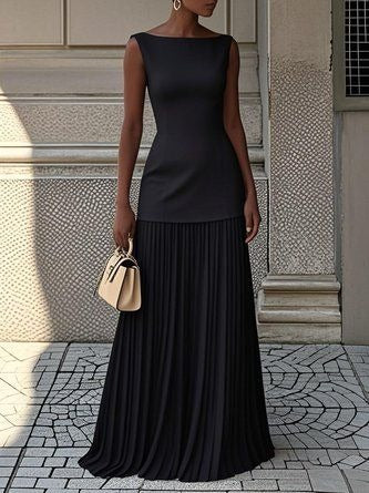 JULIET – VESTIDO MAXI SIN MANGAS DE ELEGANCIA INTEMporal