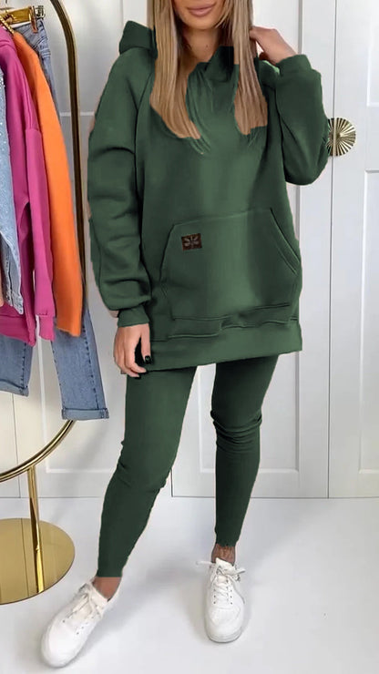 Nerina | Conjunto de Sudadera y Leggings Casual