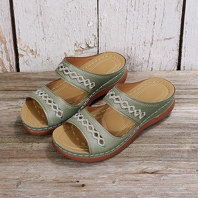 Allyssons - Sandalias ortopédicas cómodas para mujeres