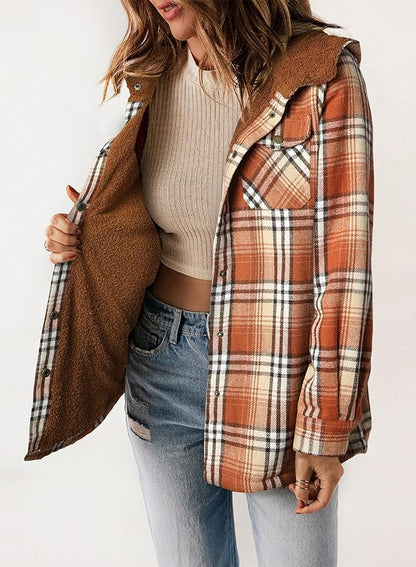 Chaqueta de Franela a Cuadros Elvessa