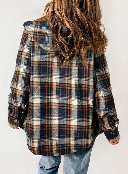 Chaqueta de Franela a Cuadros Elvessa