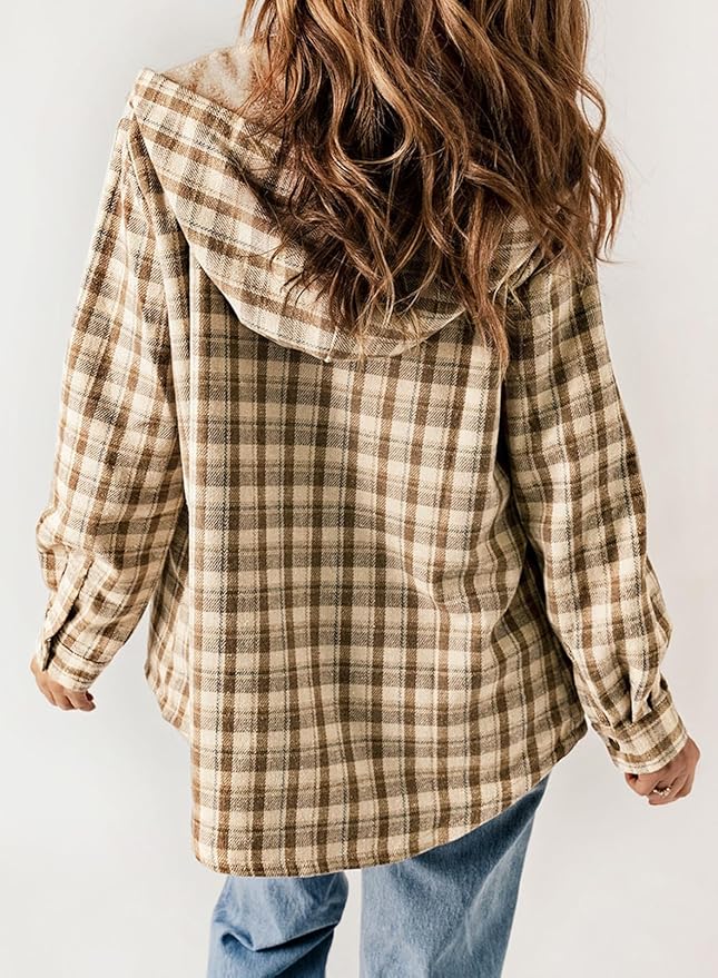 Chaqueta de Franela a Cuadros Elvessa