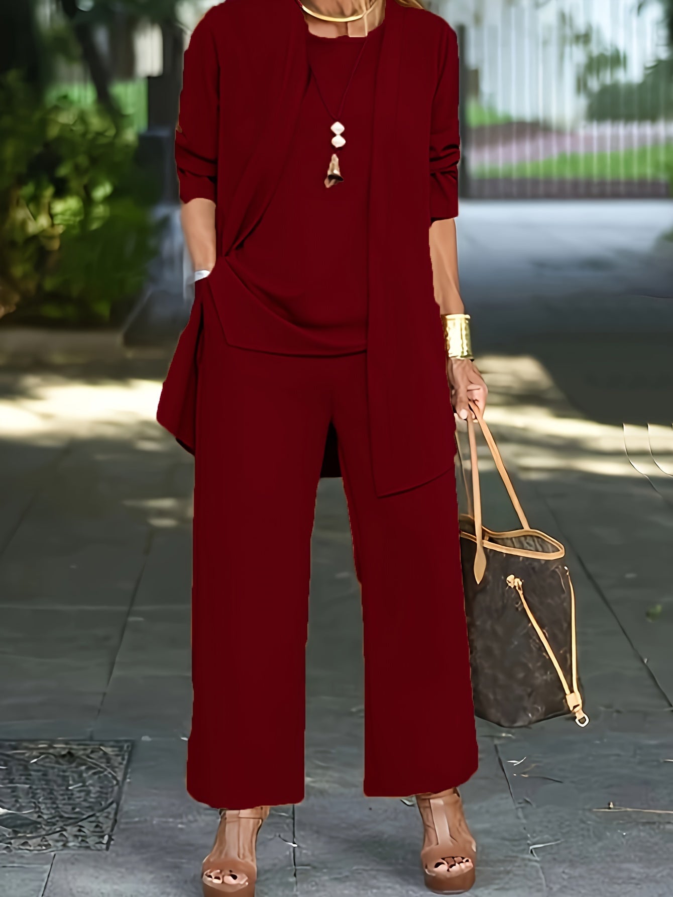 Layla™ - Conjunto de Tres Piezas Chic y Elegante