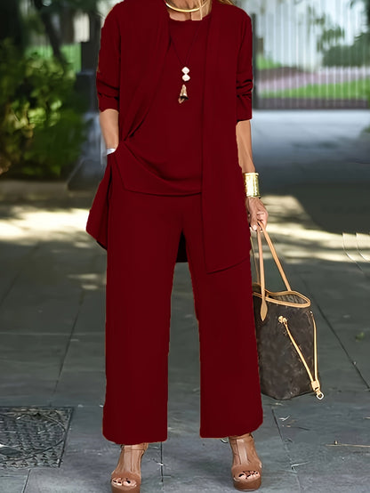 MELISSA – ELEGANCIA MODERNA SET DE TRES PIEZAS