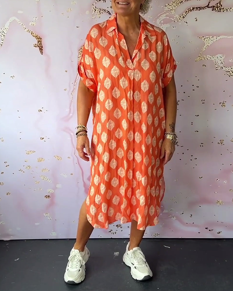 Paisley – Vestido Elegante con Escote en V