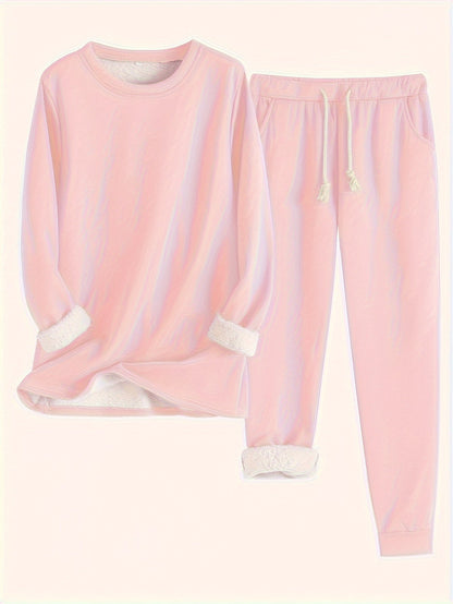 RILEY – CONJUNTO DE LOUNGE DE FELPA CÁLIDA