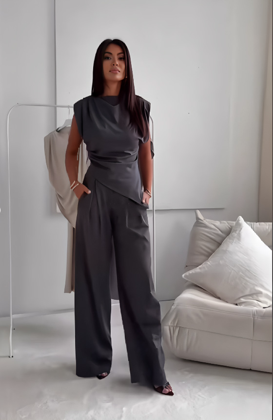 Solenne - Conjunto de Elegancia Casual
