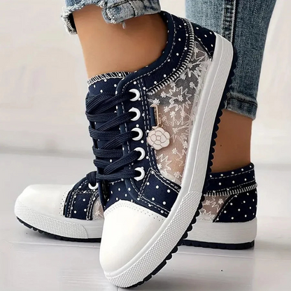 Elettra - Zapatillas floreales ligeras