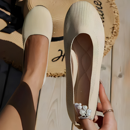 Karryle - Zapatos cómodos de punta redonda para mujeres