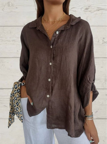 Bonnie – Camisa de Botones Relajada