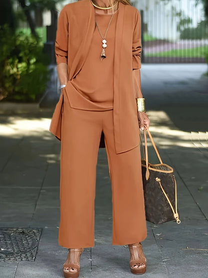 Layla™ - Conjunto de Tres Piezas Chic y Elegante