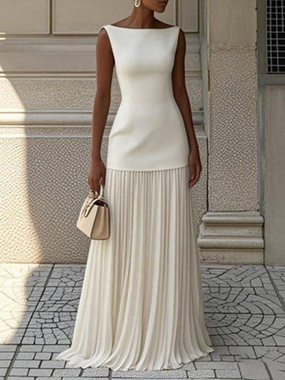 JULIET – VESTIDO MAXI SIN MANGAS DE ELEGANCIA INTEMporal