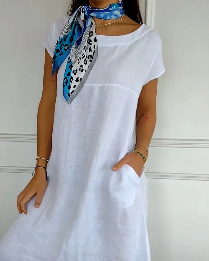 BERAWA - Vestido Casual de Algodón