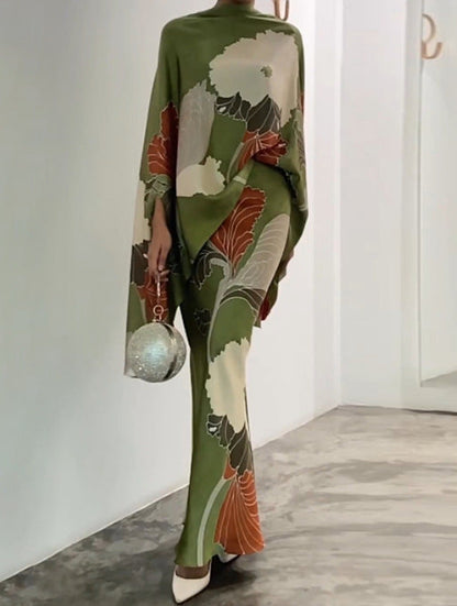ALTHEA – TRAJE SUELTO IMPRESO Y CON ESTILO