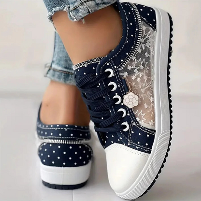 Elettra - Zapatillas floreales ligeras
