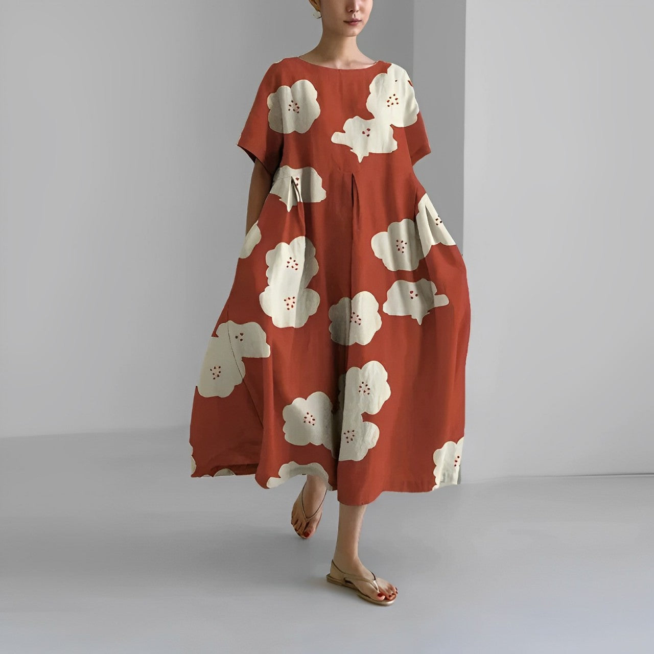 Adelia - Vestido Floral Bohemio
