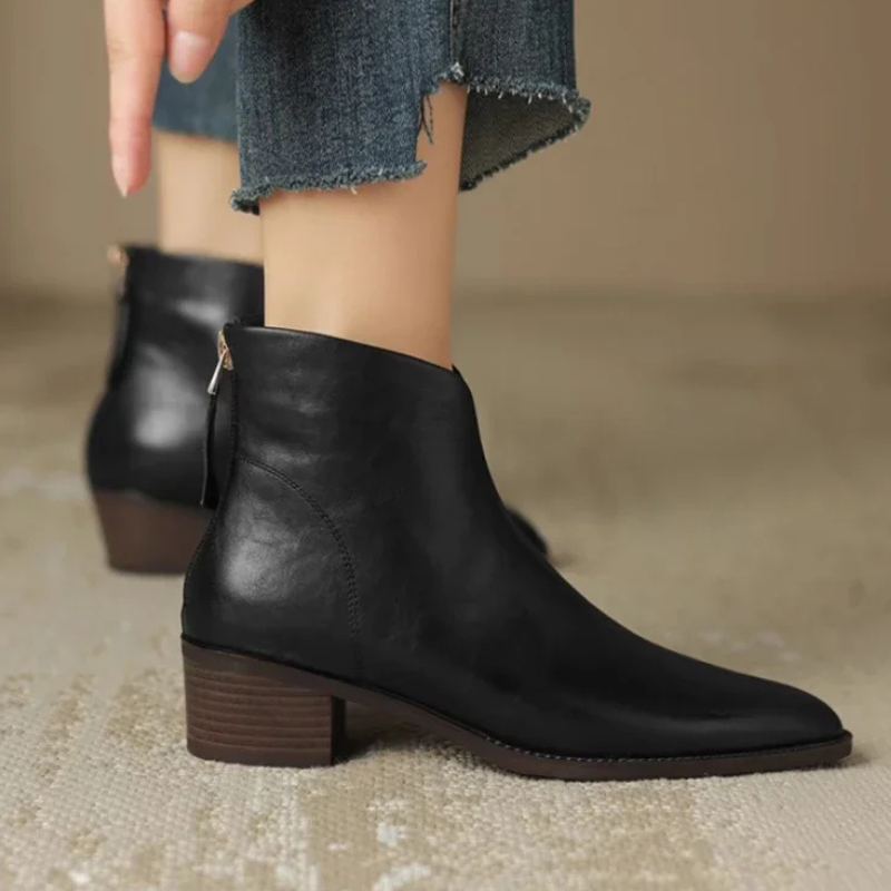Botines de Cuero Esenciales