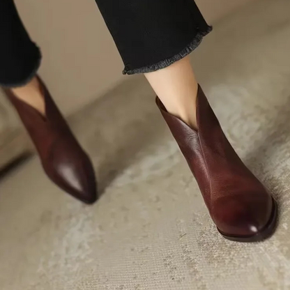 Botines de Cuero Esenciales