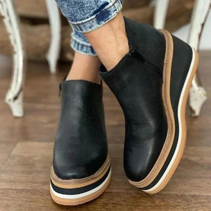 Botas de Cuero Elegantes Slim-Fit