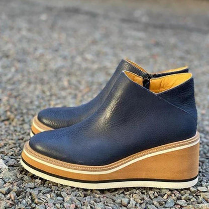 Botas Elegantes de Cuero Slim-Fit