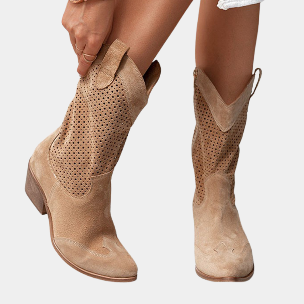 Rosie | Botas de Cuero Estilo Western