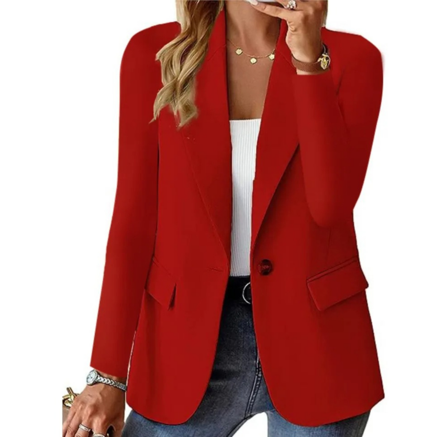 Vivienne | Blazer de Manga Larga a Medida