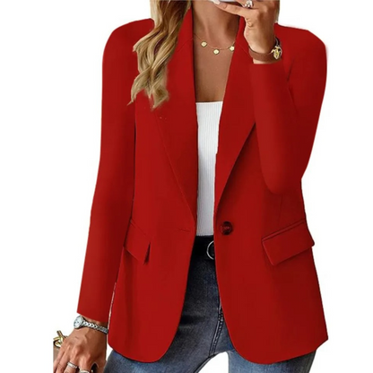 Vivienne | Blazer Largo a Medida con Mangas Largas