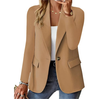 Vivienne | Blazer Largo a Medida con Mangas Largas