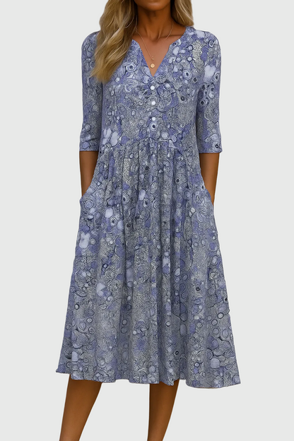 Kaelissea | Vestido Midi Sofisticado