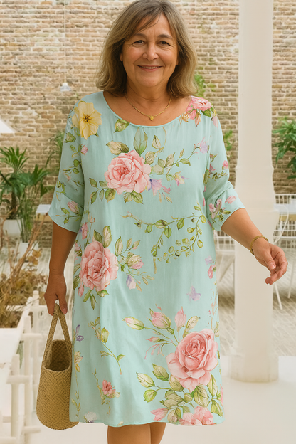 Martha™ | Vestido Floral Elegante