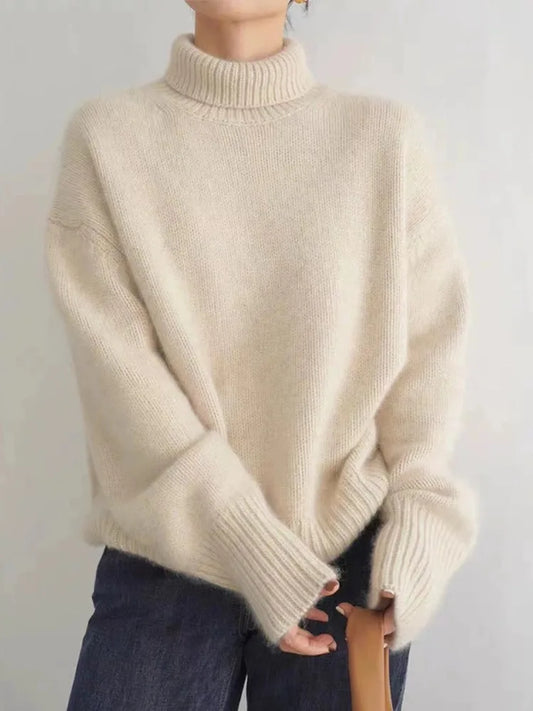 Marianne™ | Suéter de Cuello Alto Luxe
