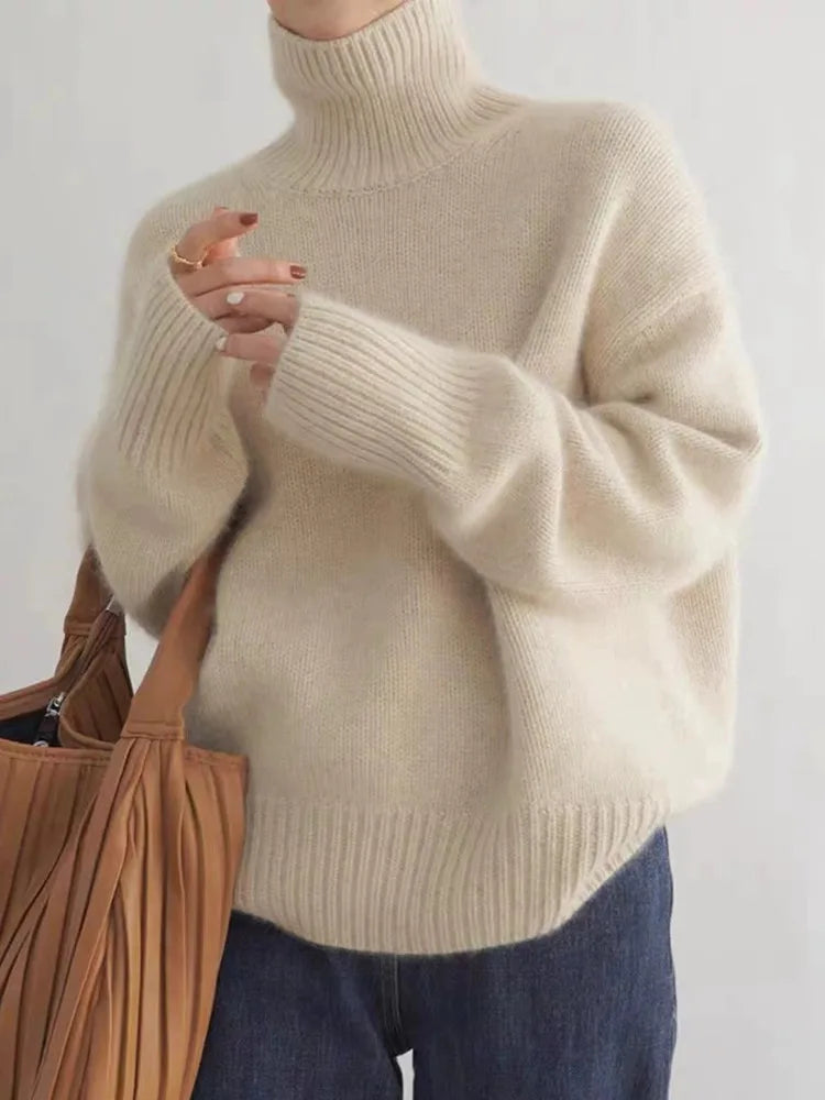 Marianne™ - Suéter de Cuello Alto Luxe