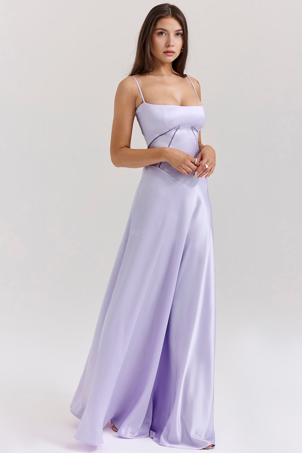 NOELLE - Vestido de Noche con Bustier