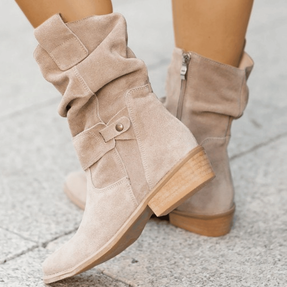 Botas de Ante Suave al Tacto