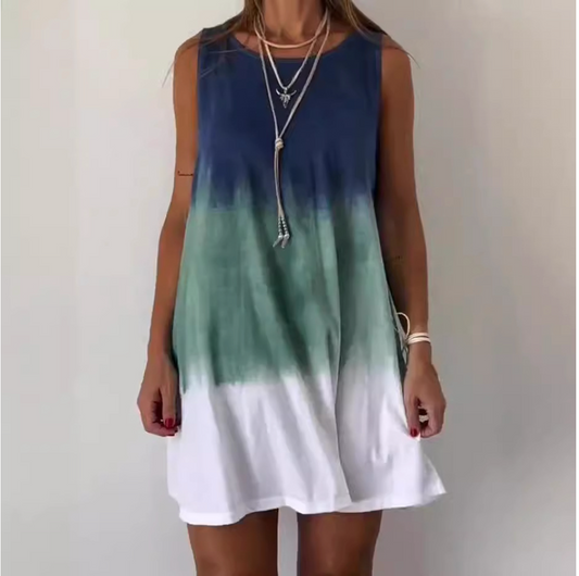 Rosalie | Vestido Casual de Lujo Sin Mangas