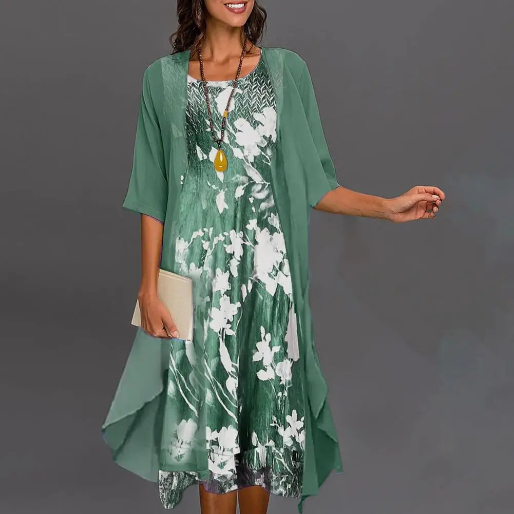 Sussie - El Vestido Cardigan Elegante