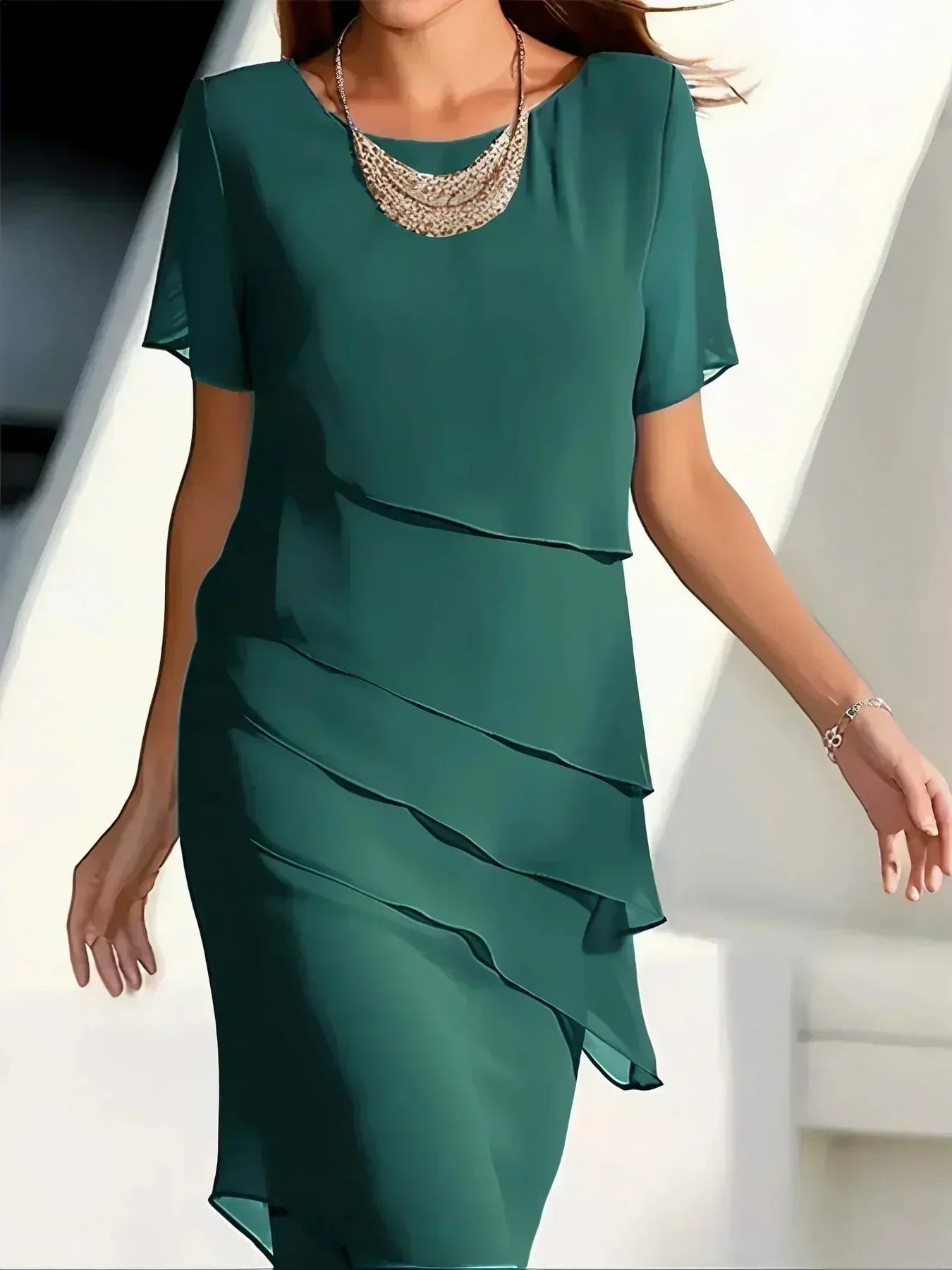 Brielle | Vestido Midi Ligero y Elegante para la Primavera