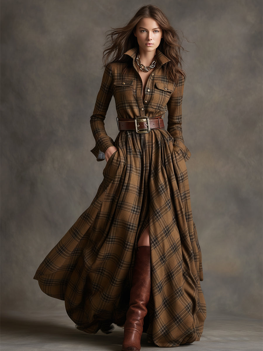 Evelyn | Vestido Camisa Clásico Elegante